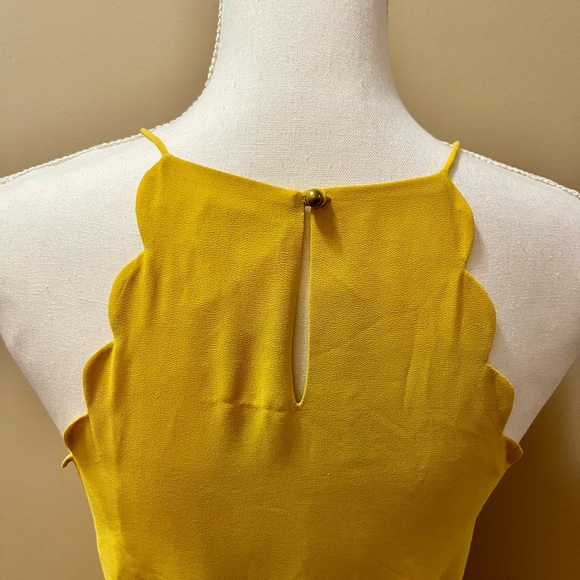 Naked Zebra Yellow Dress Size Small - Picture 5 of 6